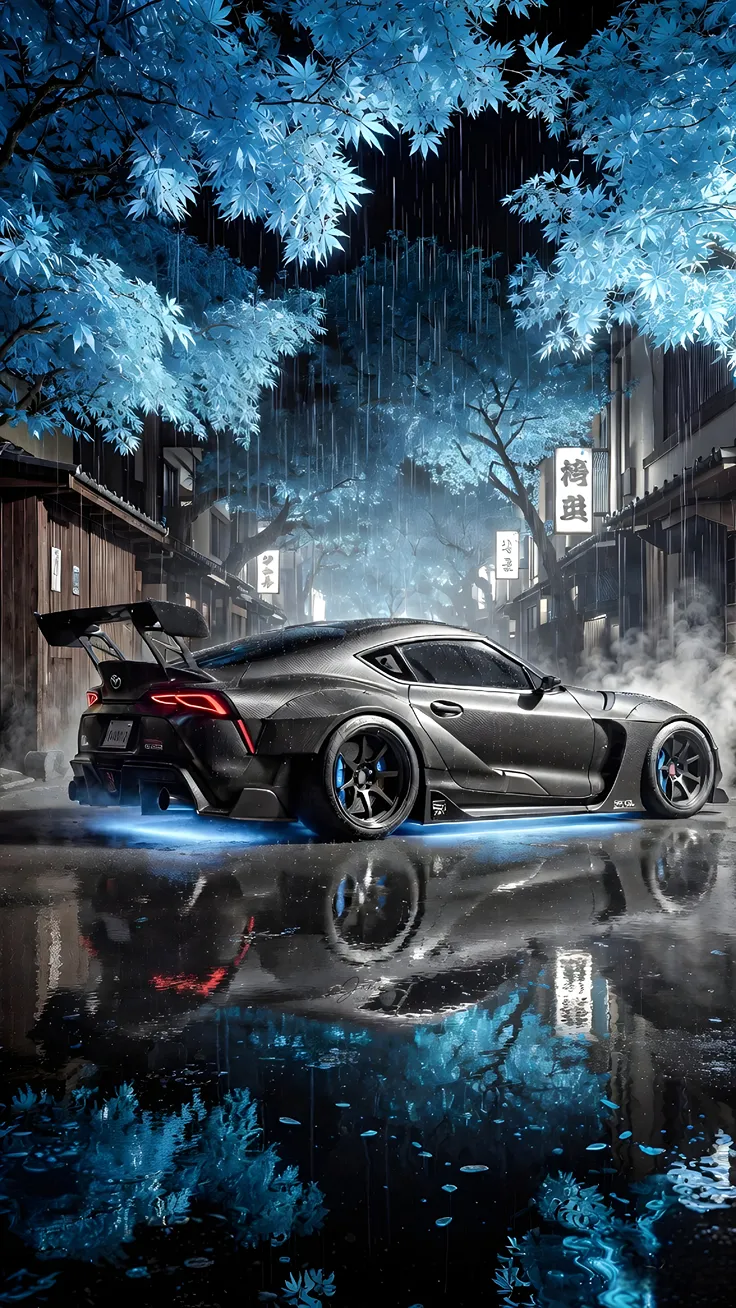 Toyota Supra wallpaper 4k