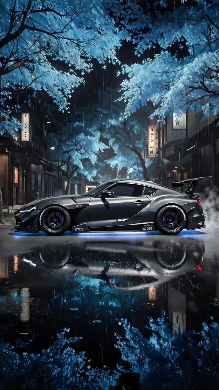 Toyota Supra wallpaper 4k