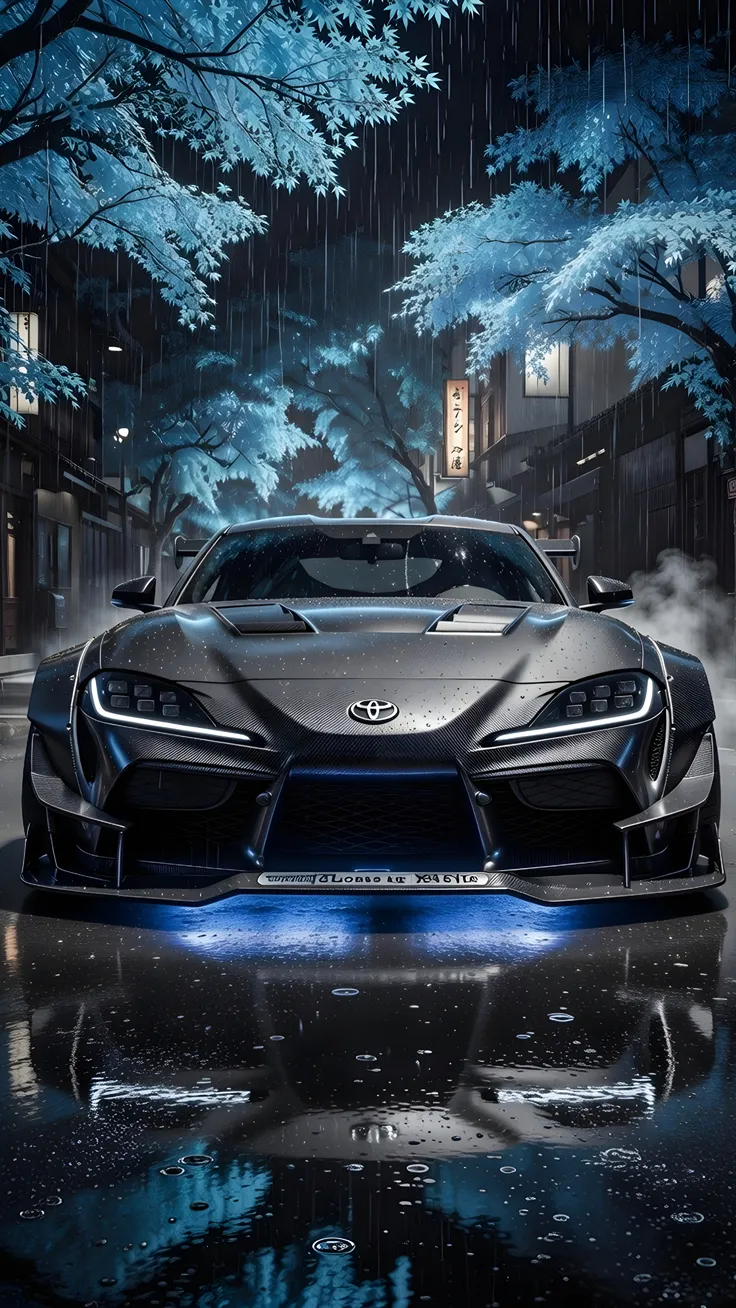 Toyota Supra wallpaper 4k