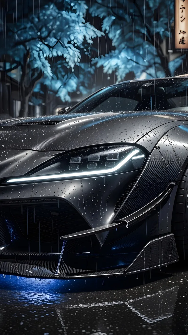 Toyota Supra wallpaper 4k