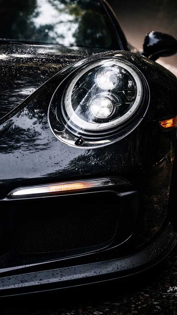 Porsche wallpaper dark Highway