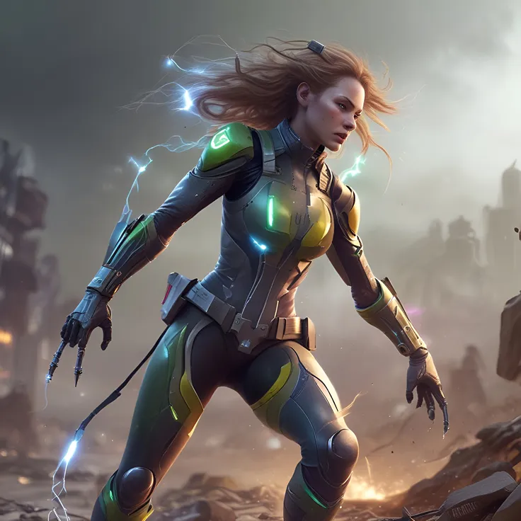 Primitive Hunter Versus Giant Prehistoric Boar In Ancient Forest