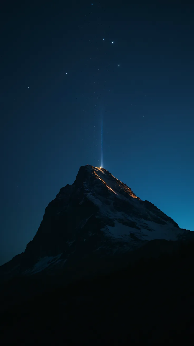 A Peak Alone With the Universe