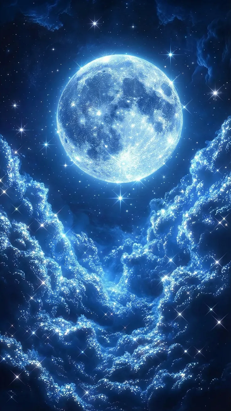 Blue luna moon wallpapers