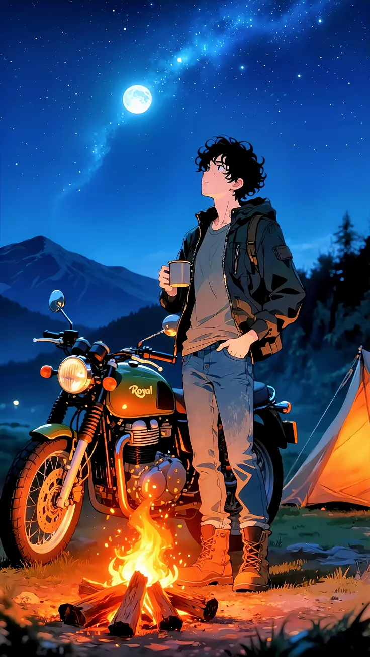 Serenity Under the Stars ๐โบ