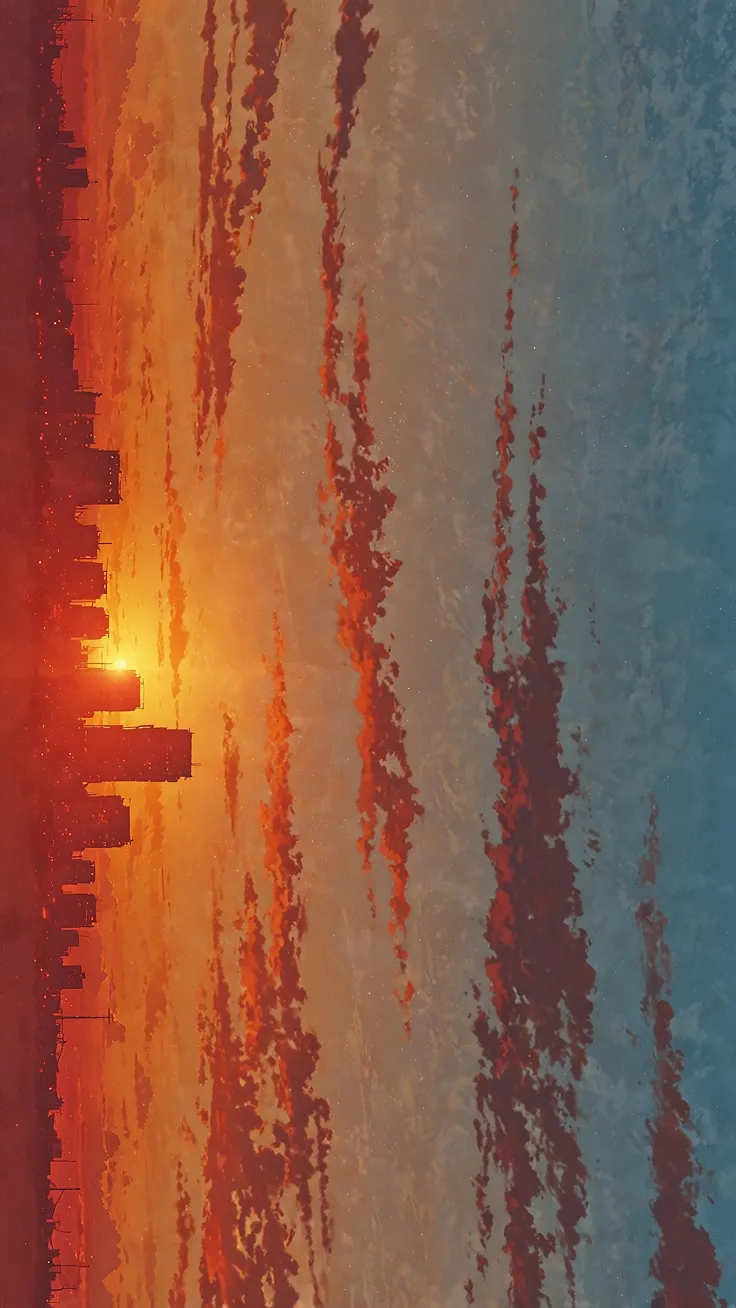 Golden evening scenery 🥀