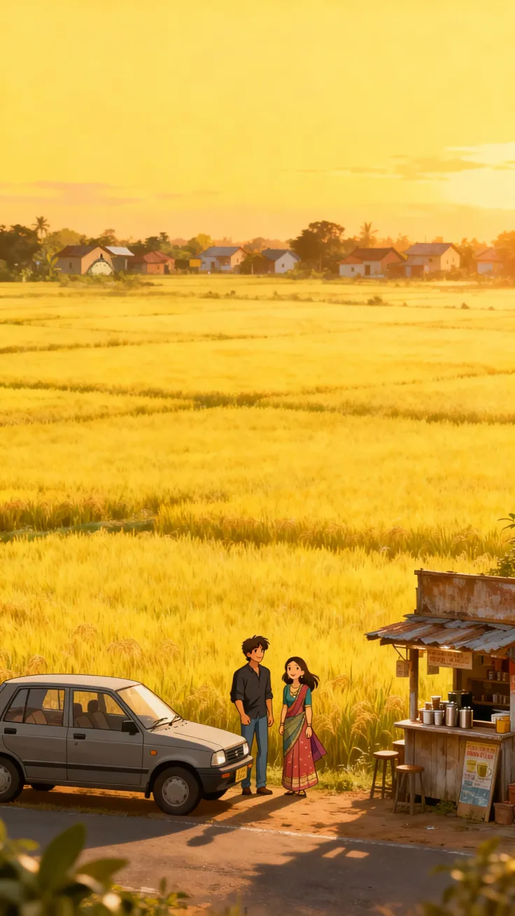 Wrapped in yellow rooted in love 