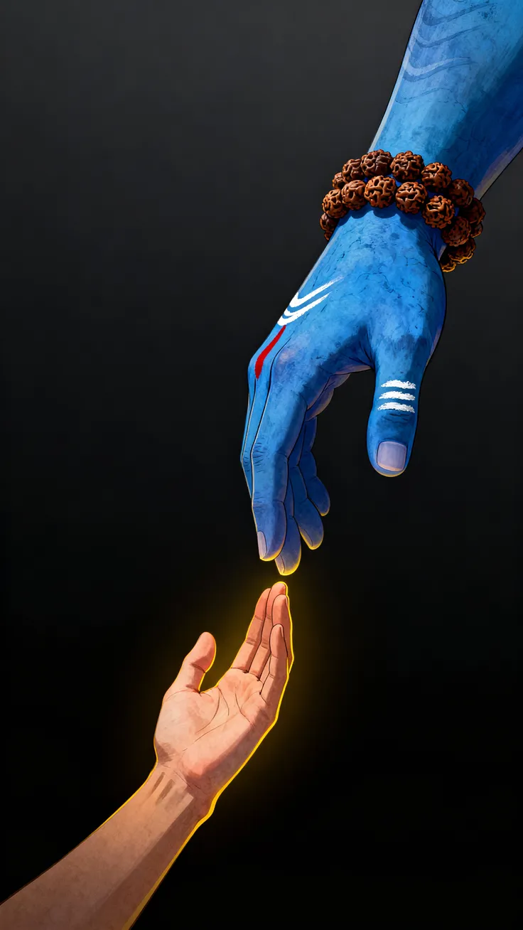 Silence speaks when mahadev walks with you