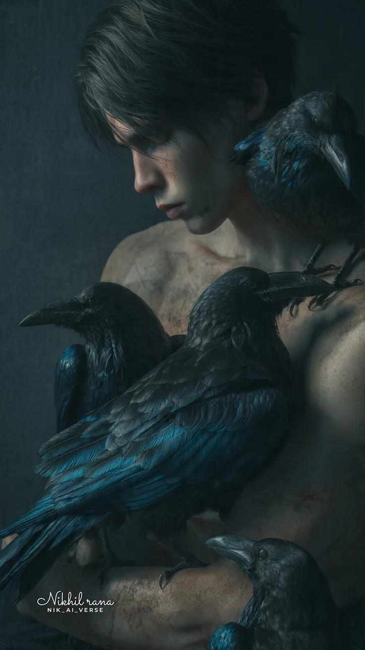 Embracing the shadows and light every moment has its own story and some are written in the dar