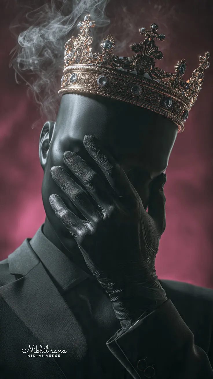 Painted in red fueled by the shadows