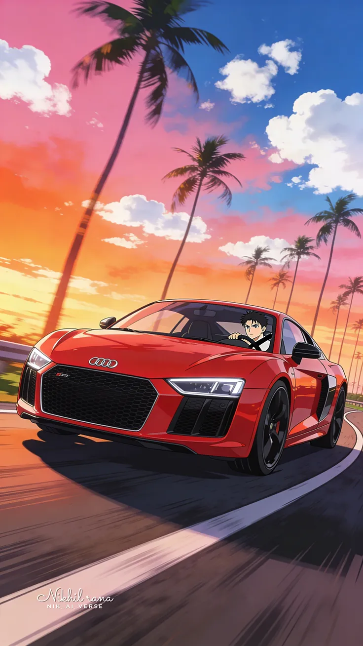 Audi R8 V10 German precision at its finest