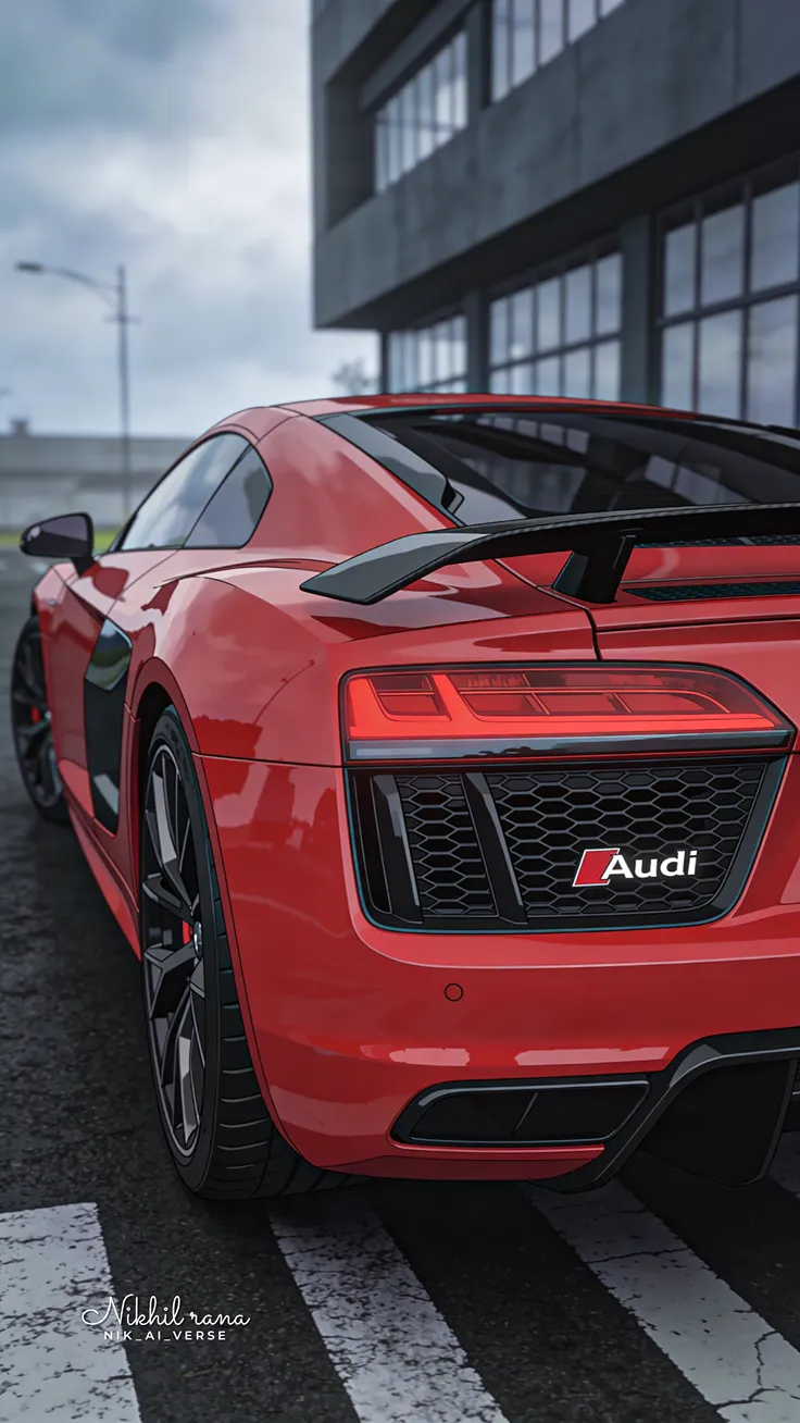 Audi R8 V10 German precision at its finest