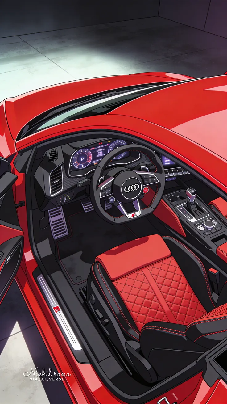 Audi R8 V10 German precision at its finest