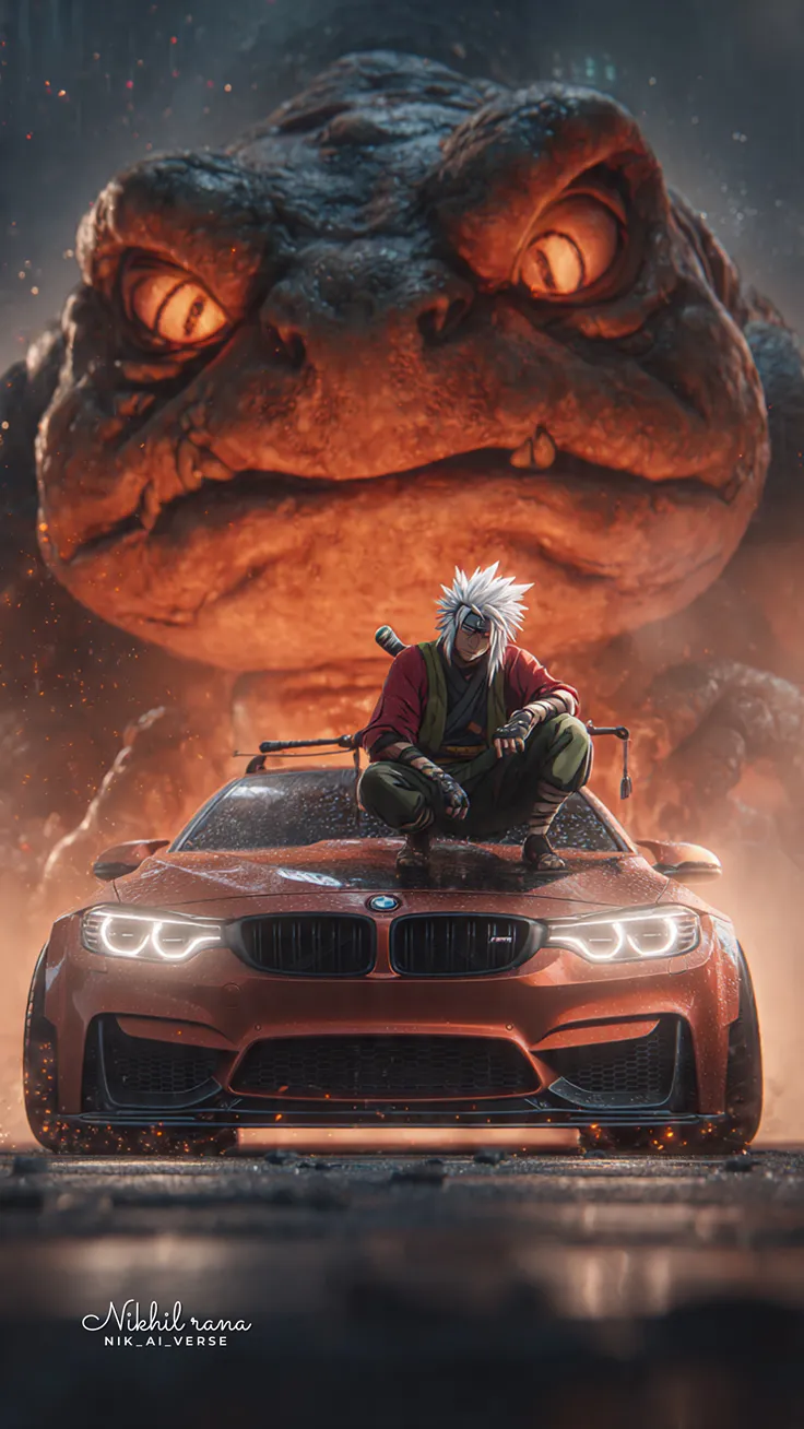 BMW M4 Anime Multiverse Legendary Heroes & High Performance Engineering