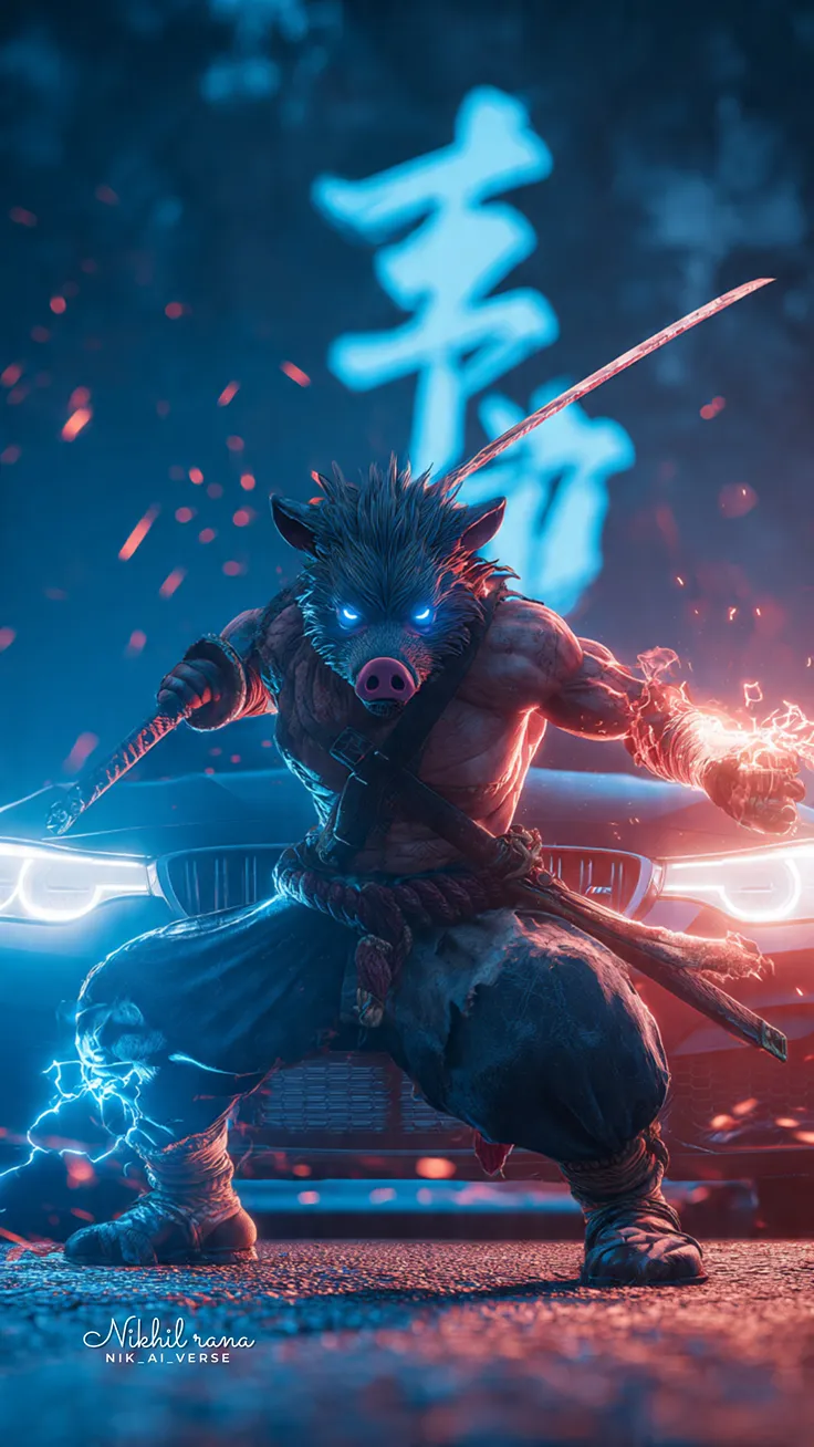 BMW M4 Anime Multiverse Legendary Heroes & High Performance Engineering