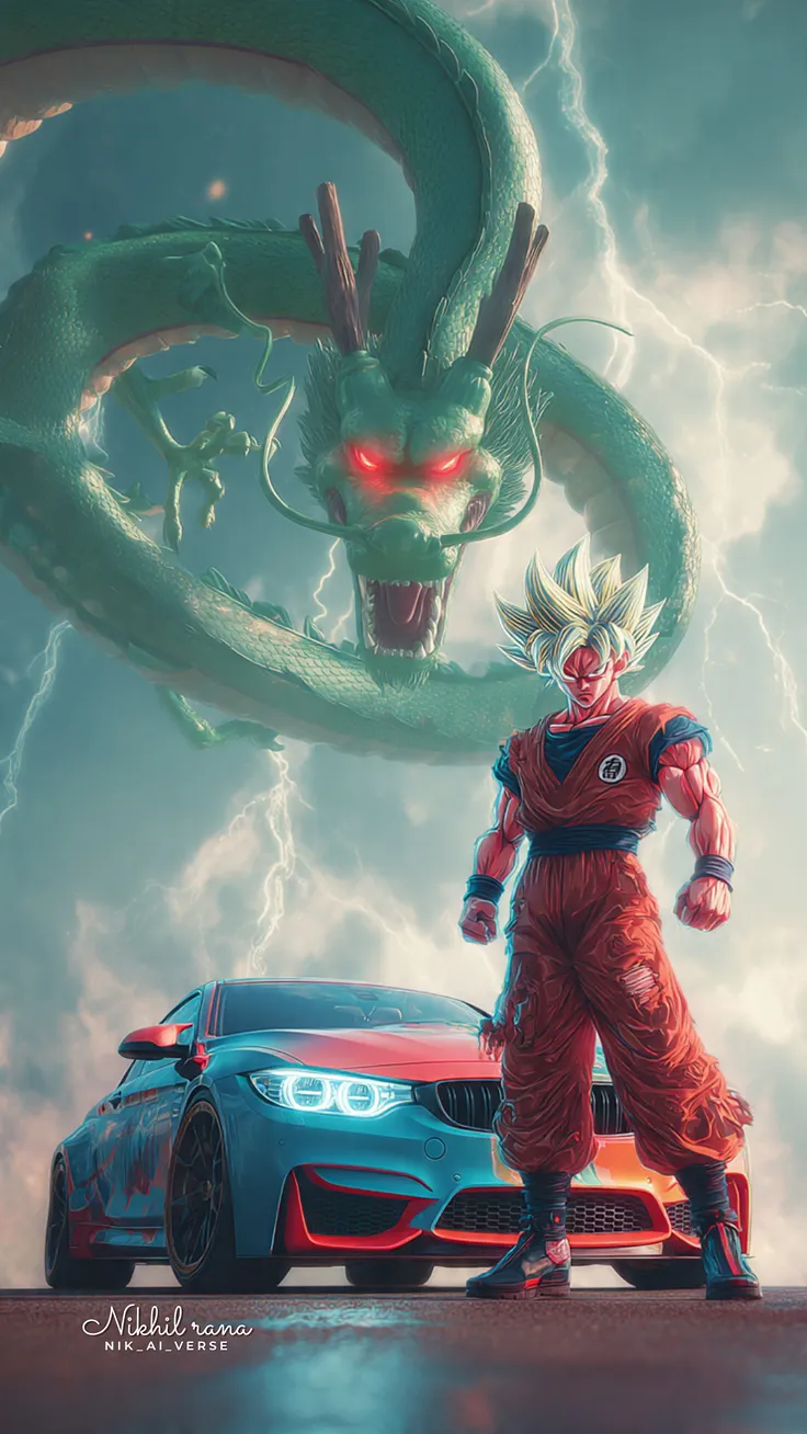 BMW M4 Anime Multiverse Legendary Heroes & High Performance Engineering