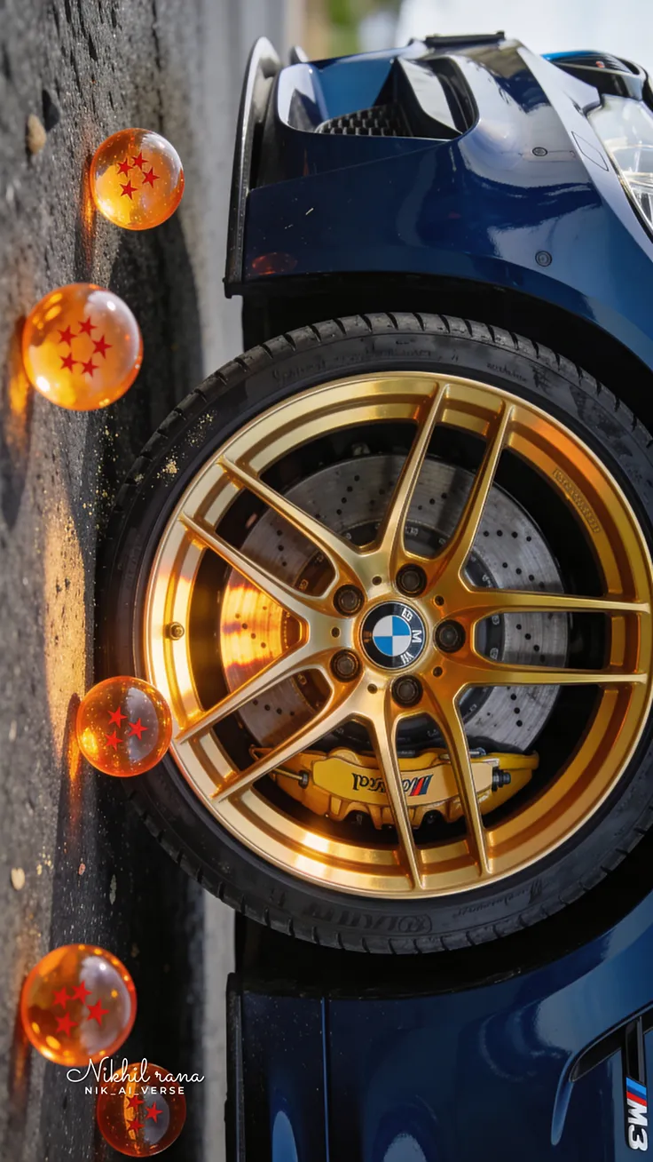 The Saiyan Standard Ultra Instinct Goku meets the BMW M4