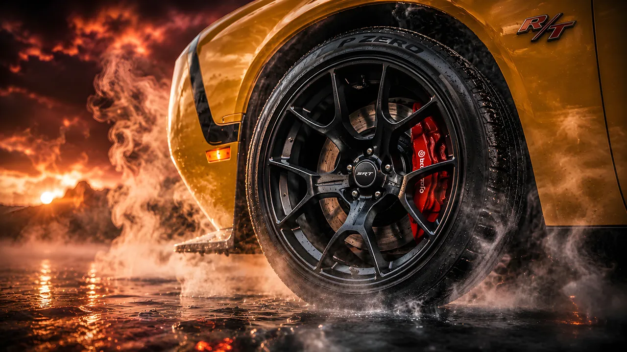 Dodge challenger x Toothless 4k desktop wallpaper