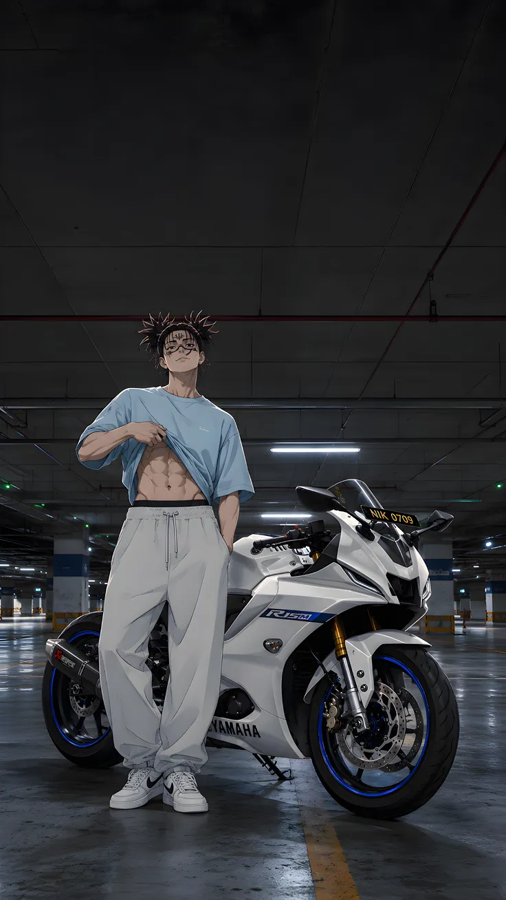 Anime x bike hd wallpaper