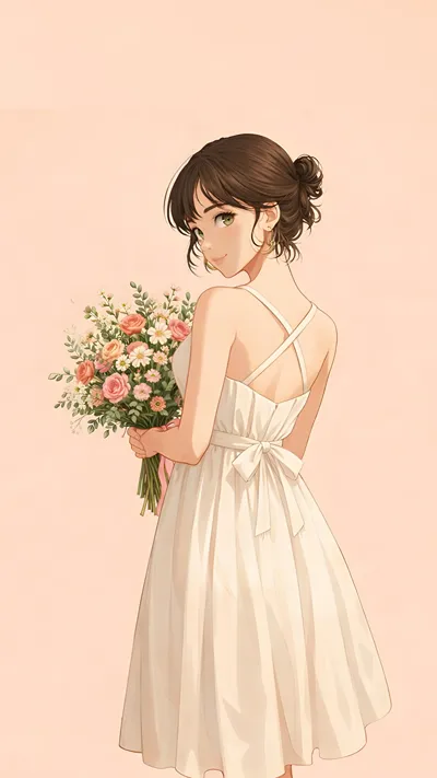 Soft Strength in Motion Anime girls