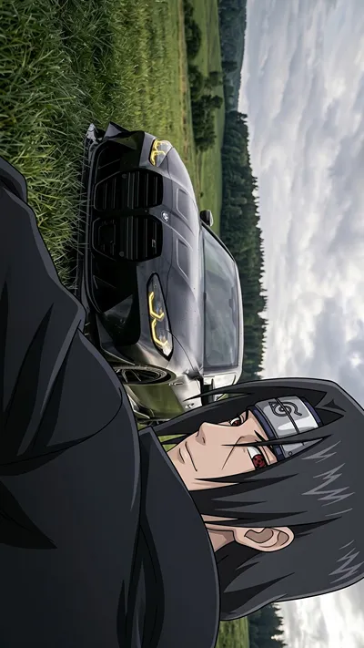 Itachi Uchiha x BMW M4 competition _kxish_ai