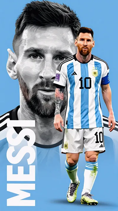 MESSI THE FACE OF FOOTBALL