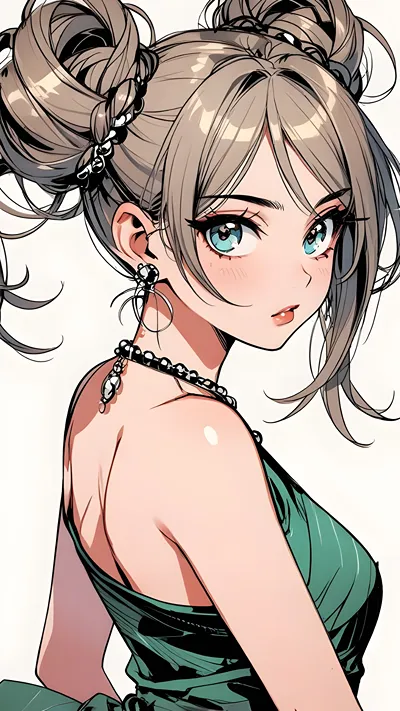 Gorgeous anime girl wallpaper 