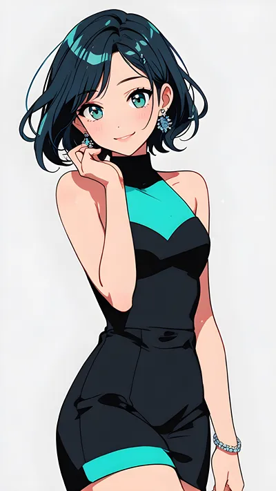 Cute anime girl wallpaper 