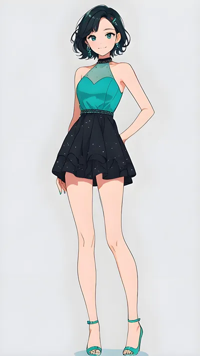 Cute anime girl wallpaper 