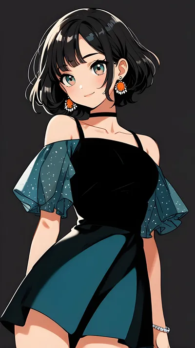 Gorgeous anime girl wallpaper 