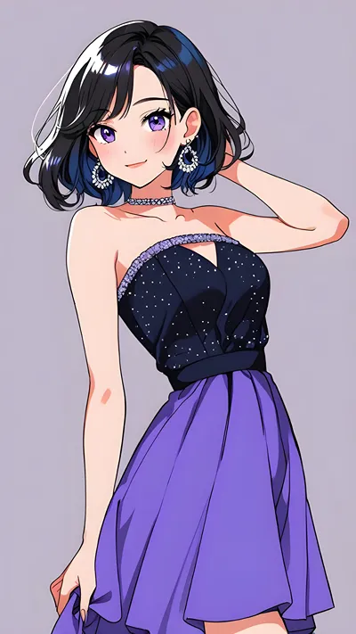 Sassy anime girl wallpaper 