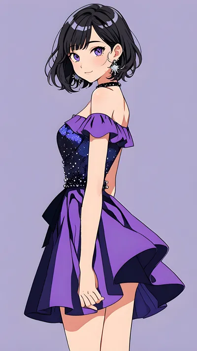 Gorgeous anime girl wallpaper 