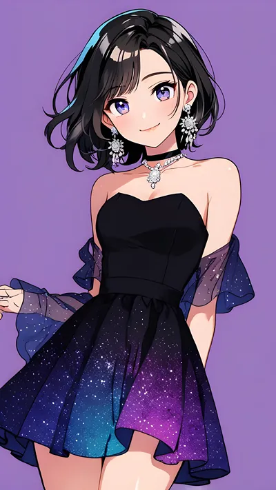 Sassy anime girl wallpaper