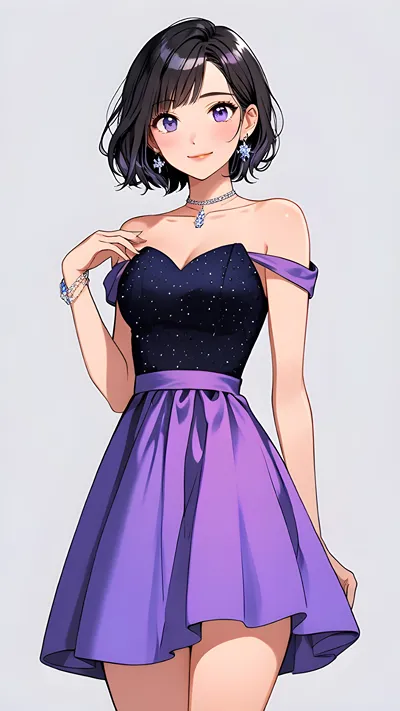 Gorgeous anime girl wallpaper 