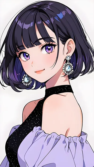 Sassy anime girl wallpaper 