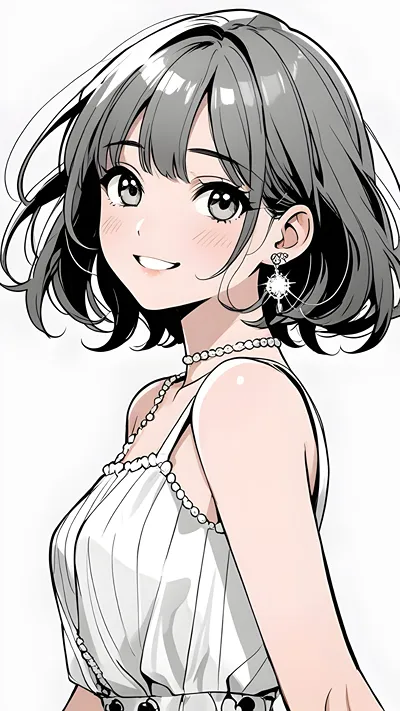 Cute anime girl wallpaper