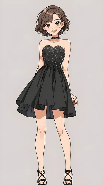 Cute anime girl wallpaper