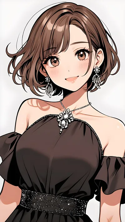 Cute anime girl wallpaper