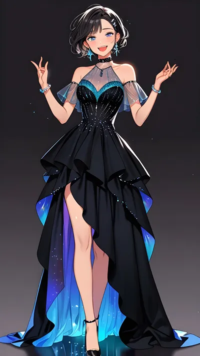 Cute anime girl wallpaper