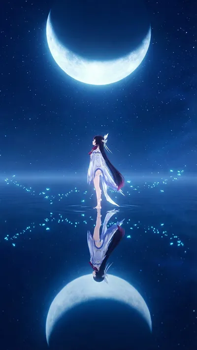 Columbina genshin impact wallpaper