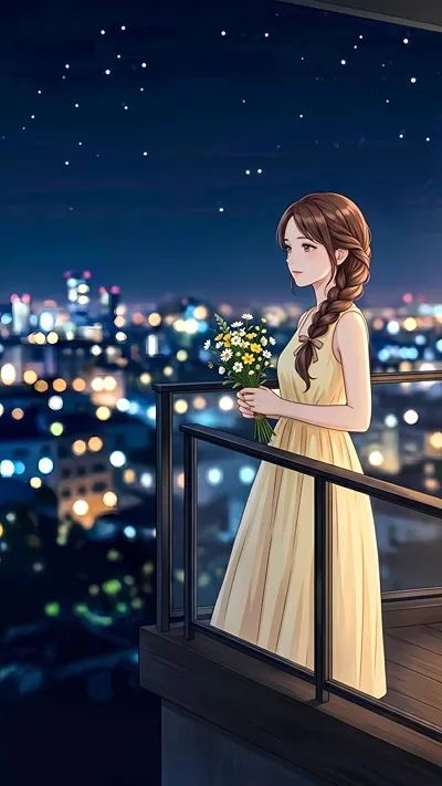 Midnight Blooms and City Glow