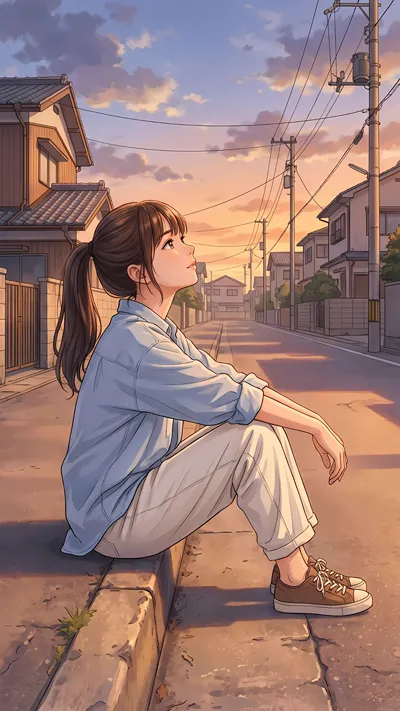 Golden Hour Slice of Life  Cozy Anime Aesthetic Collection