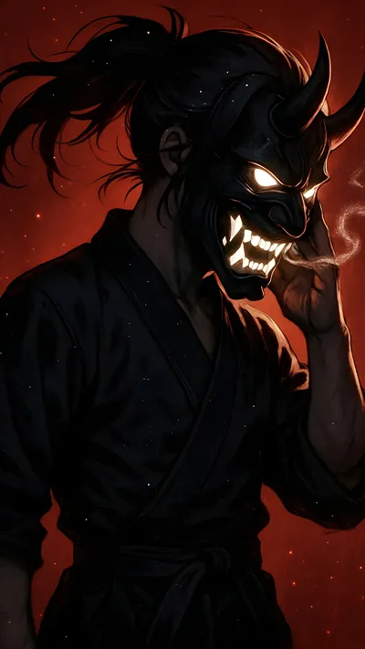 Chinese kitsune mask