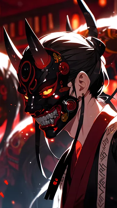 Chinese Kitsune mask anime 