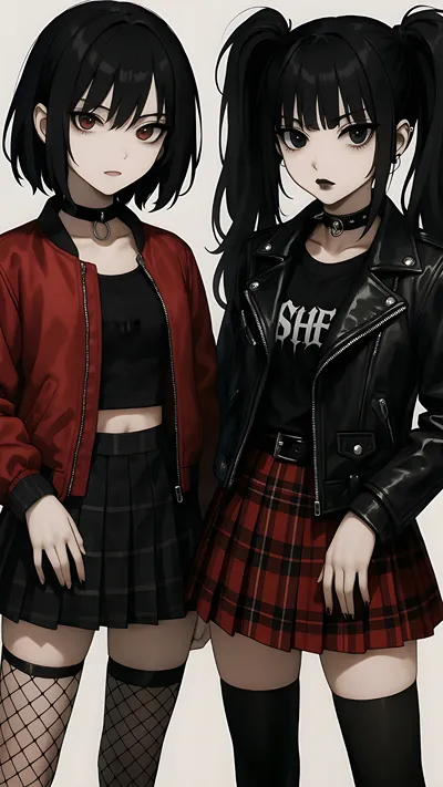 Beautiful got his twin sisters anime 