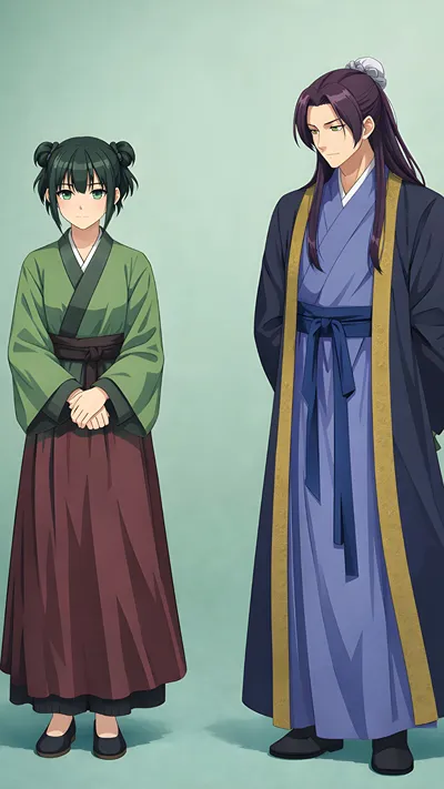 Anime swap clothes challenge of moa moa and jinshin