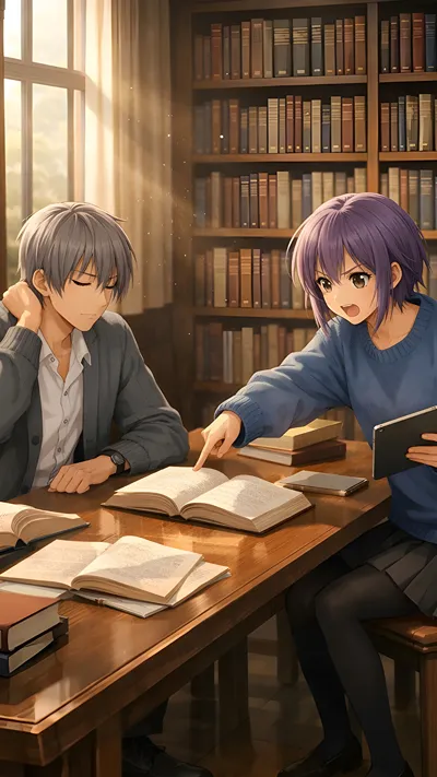 Anime fan art of yuki sohma (fruits baske) and Yuki Nagato (the disappearance of nagato yuki-chan) 
