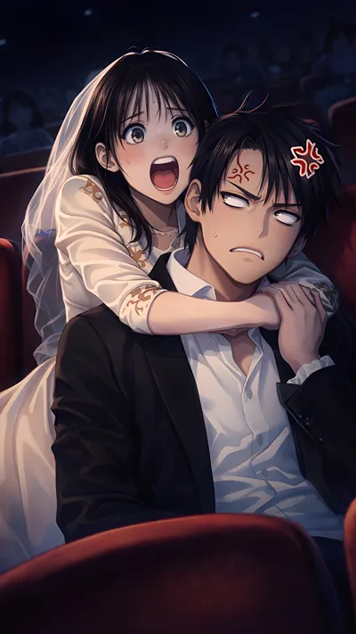 Anime AI cinema panic 