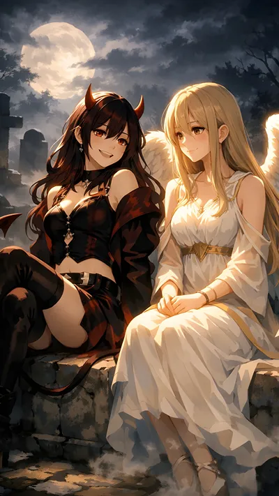 Anime Ai Art Sanctuary of Shadows