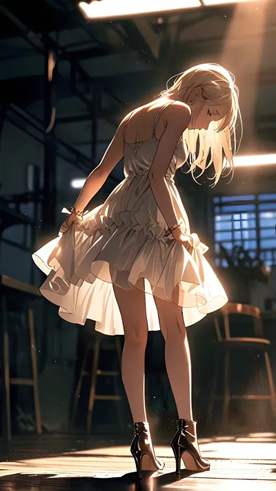 Golden Studio Light  Ai